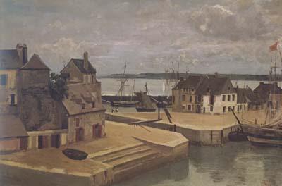 Jean Baptiste Camille  Corot Honfleur (mk11) china oil painting image